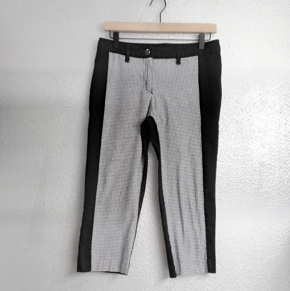 Women's Zac & Rachel Herrinhbone Capris    Size 6 - Picture 1 of 4